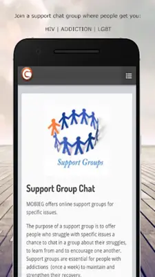 MobieG Counselling android App screenshot 7